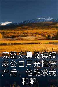 完整文集阅读被老公白月光撞流产后，他跪求我和解